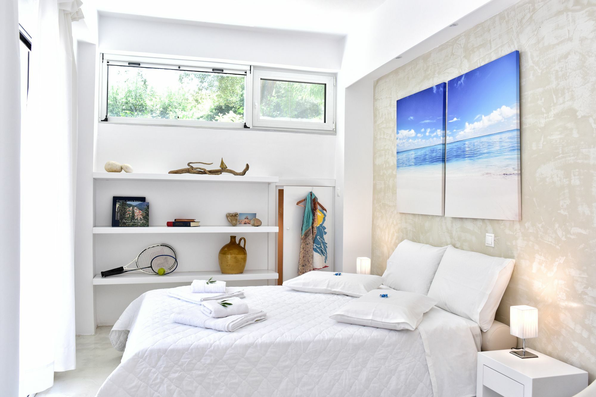 Mavres Luxury Studio Ágios Matthaíos Bagian luar foto